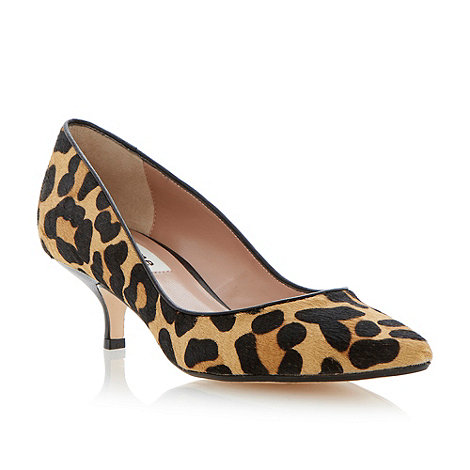 Leopard Kitten Heel Sandals ~ Leopard Print Sandals