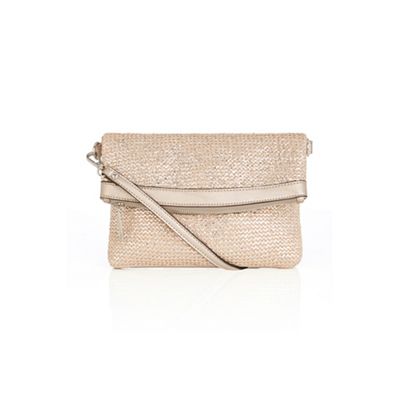 debenhams silver clutch bag