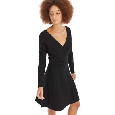 oasis millie wrap dress