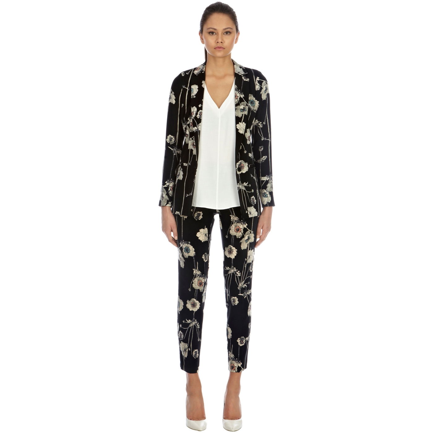 Warehouse Warehouse trailing floral jacket