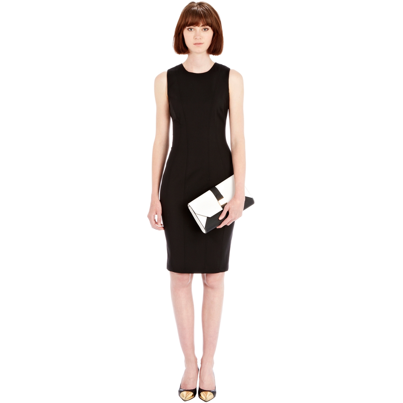 Warehouse Warehouse clean pencil dress