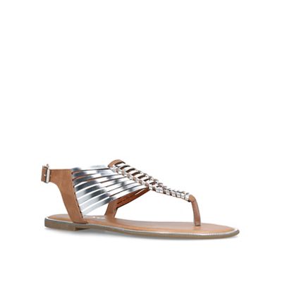 miss kg tan sandals
