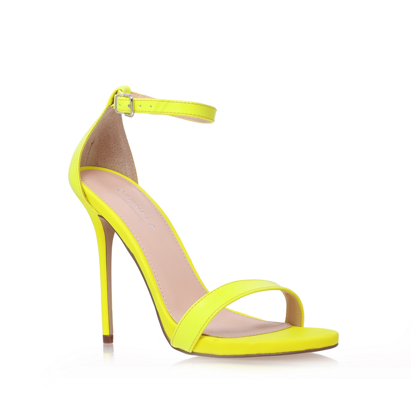 Carvela Yellow glacier high heel sandals