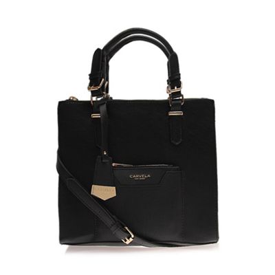 black handbag carvela