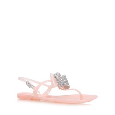 Miss KG Nude 'Daisy' flat toe post sandal | Debenhams