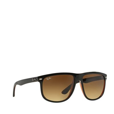 Ray-Ban Black RB4147 square sunglasses | Debenhams