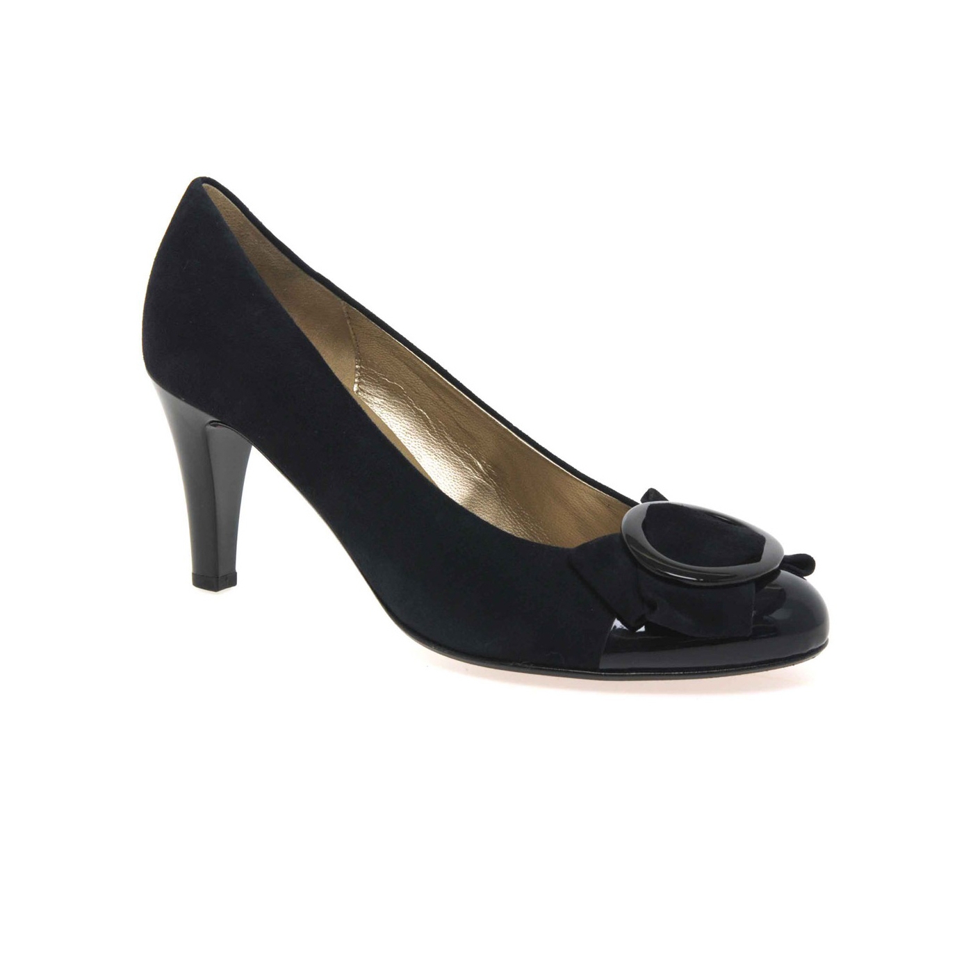 Gabor Navy renae womens dress court shoes