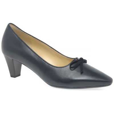gabor navy court shoes