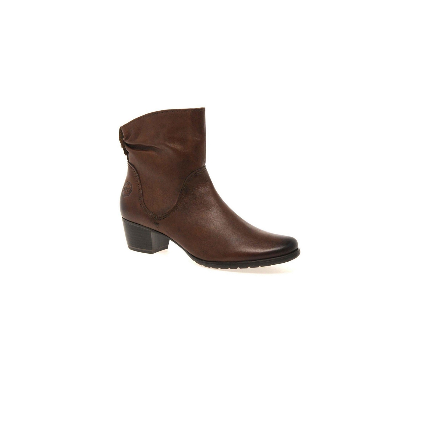 Marco Tozzi Brown flynn womens ankle boots