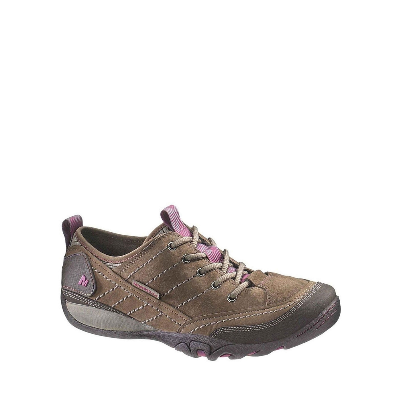 Merrell Brown Mimosa Womens Lace Up Casual Shoes