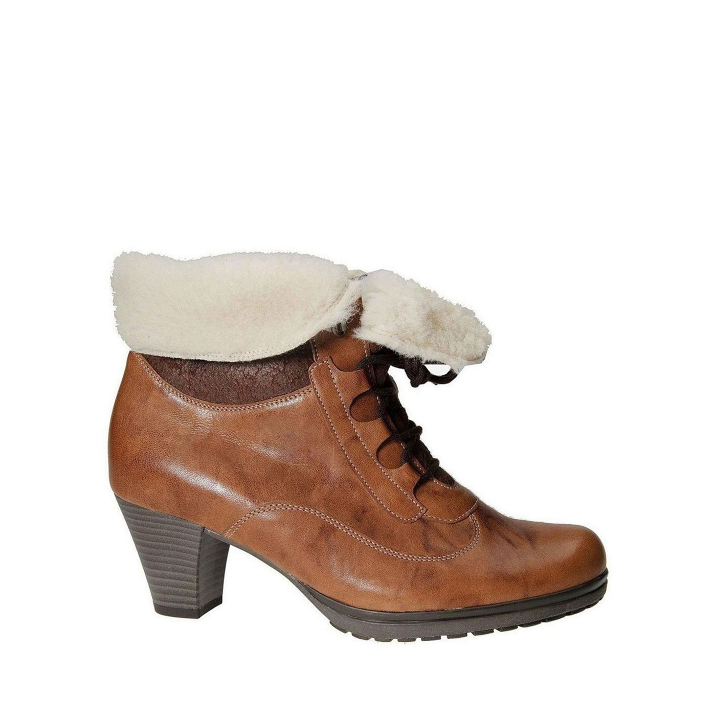 Gabor Brown Cosmic Womens Lace Up Boots