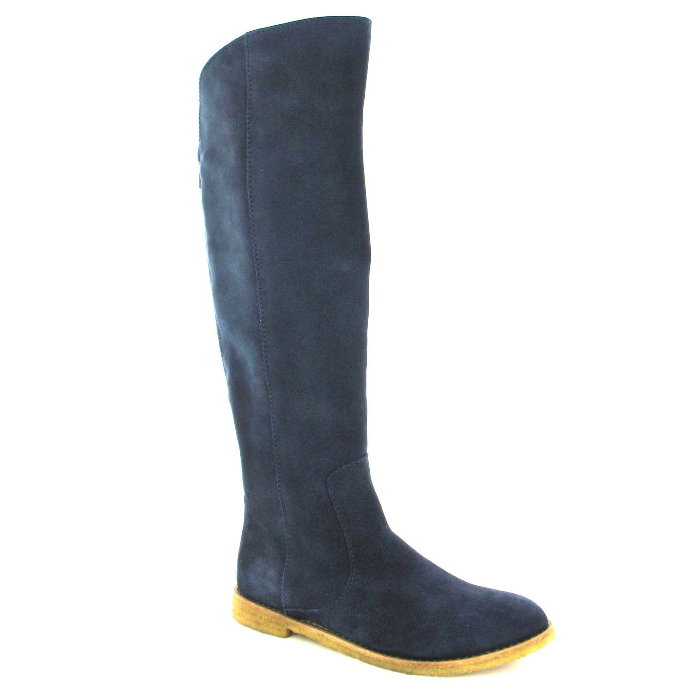 Marta Jonsson Navy Suede Knee High Boot