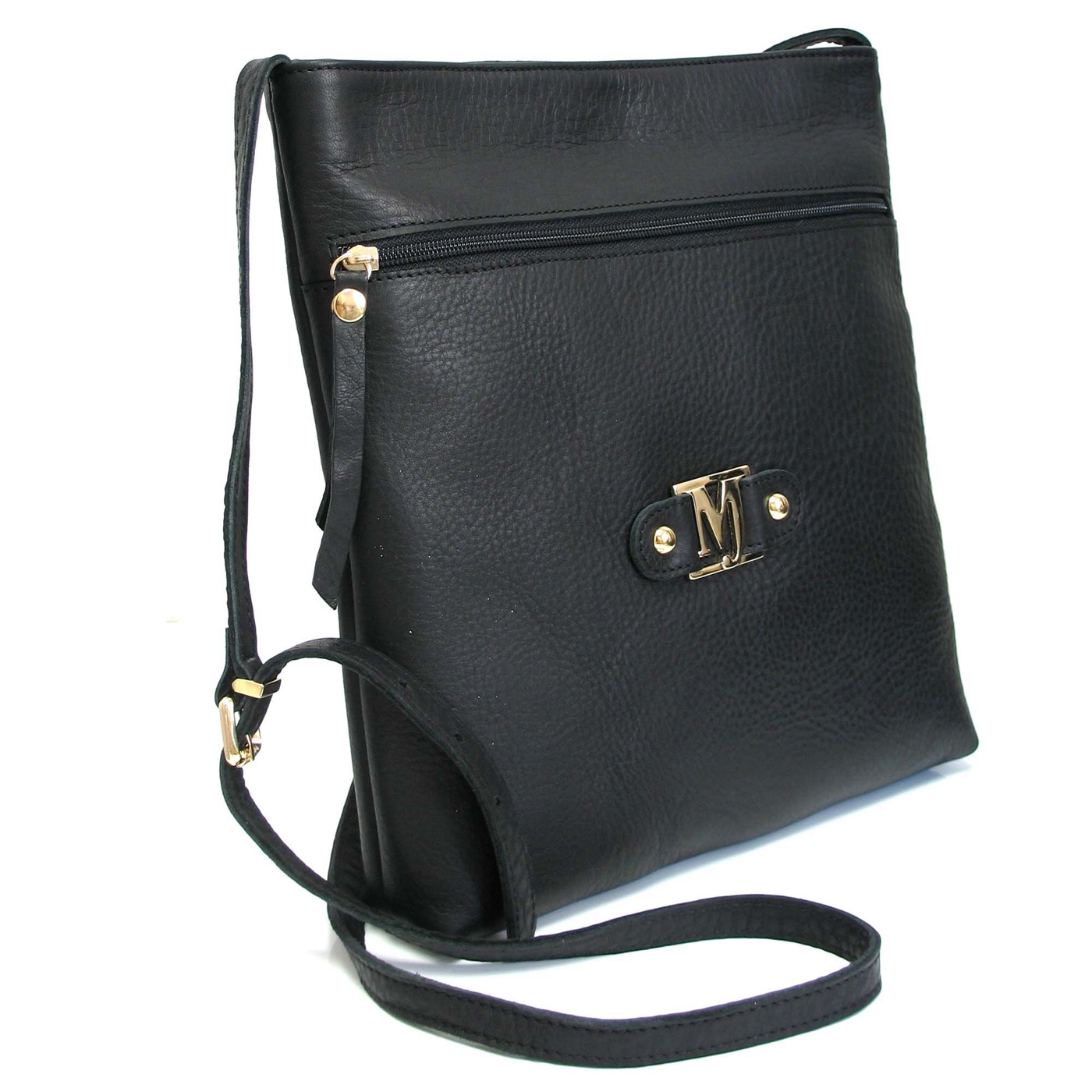 Marta Jonsson Black leather cross body bag