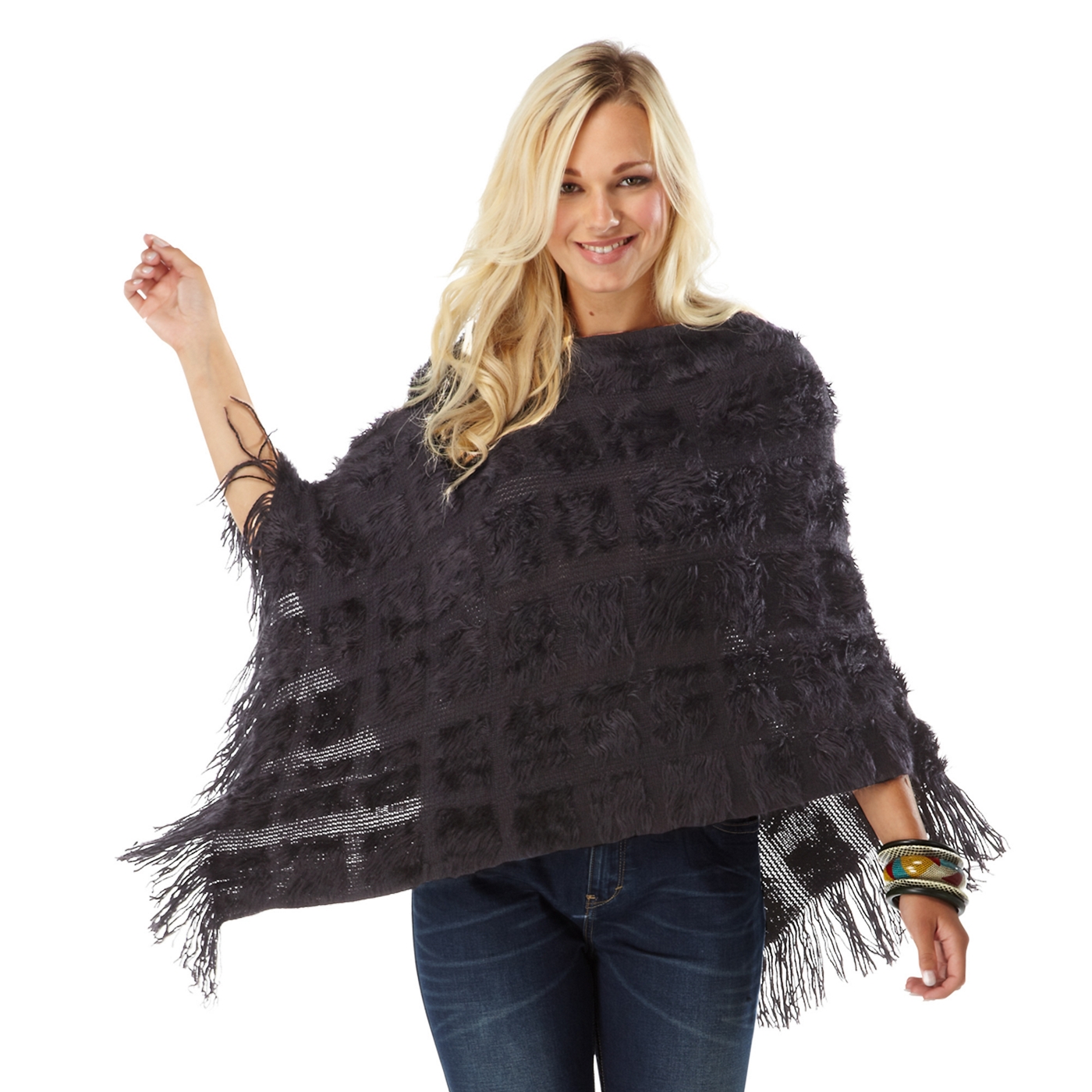 Joe Browns Black perfect poncho