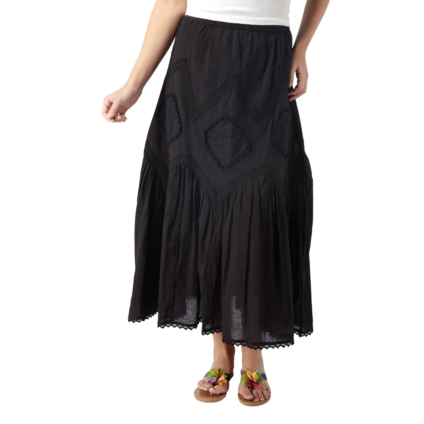 Joe Browns Black prairie skirt