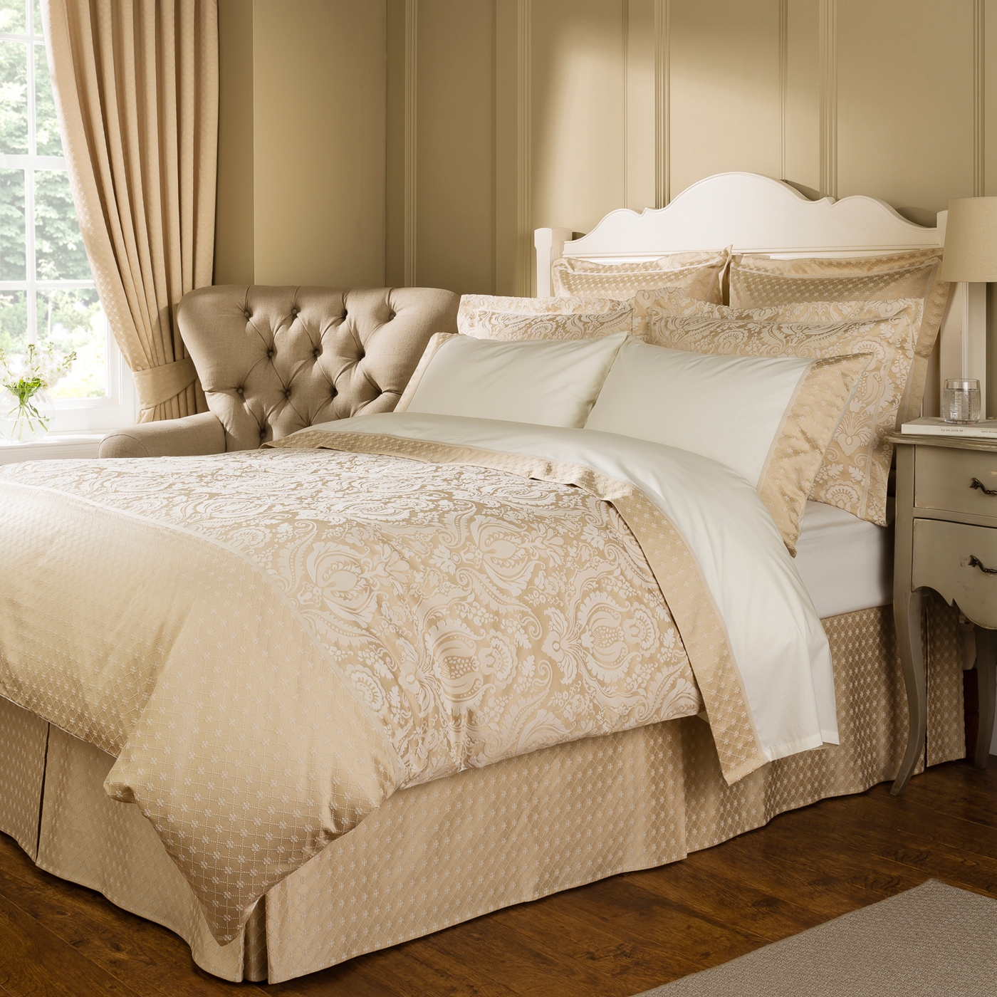 Christy Gold Limoges Bedding