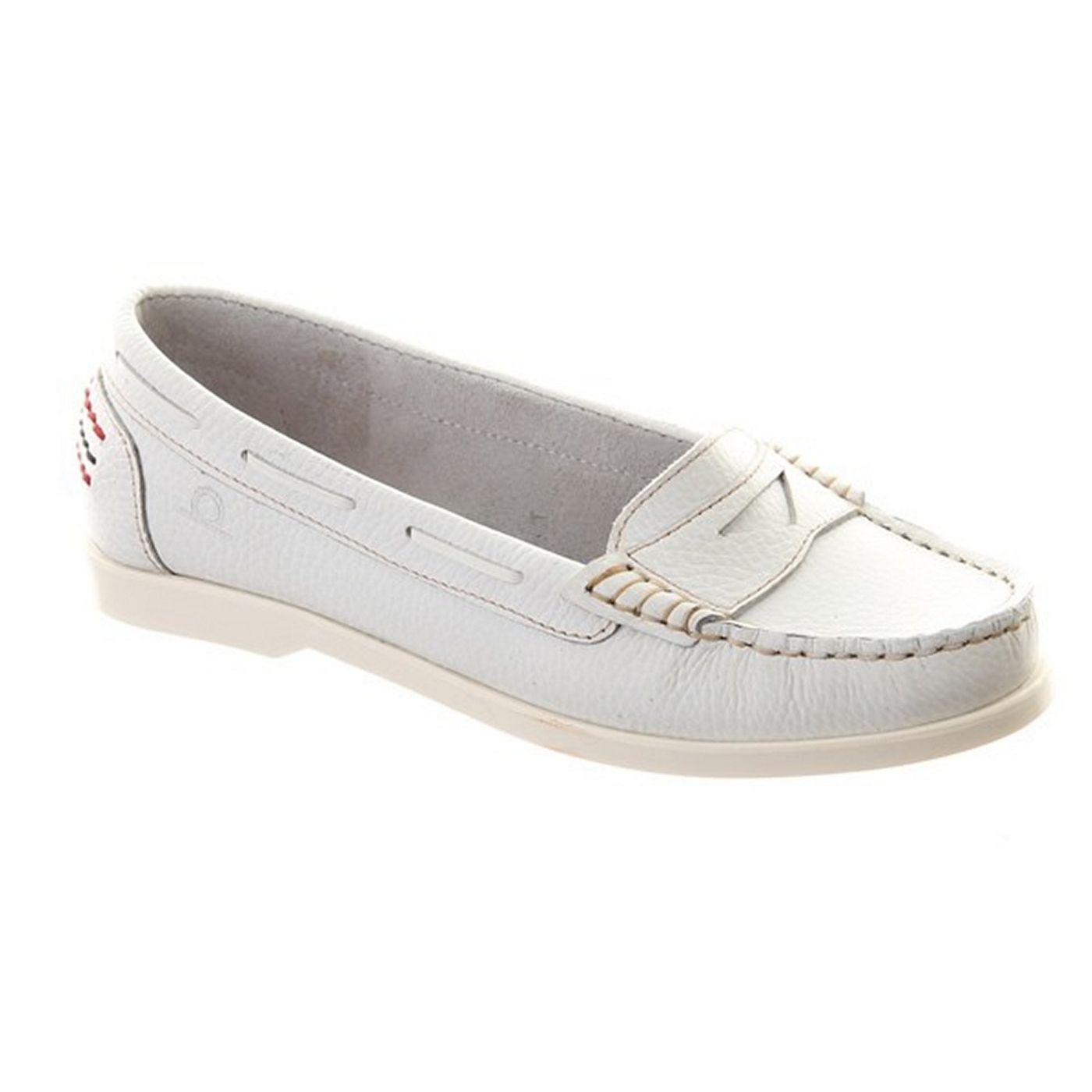 Chatham White rita boat shoes