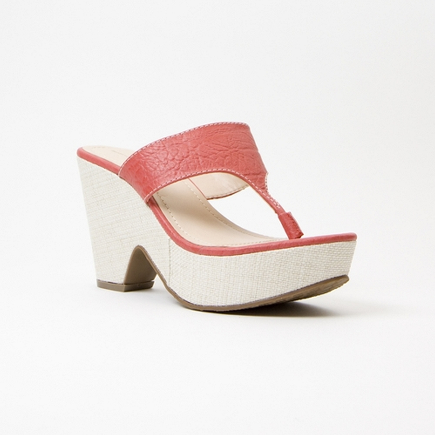 MiMi by MorahMorah Coral rotimi wedge sandals