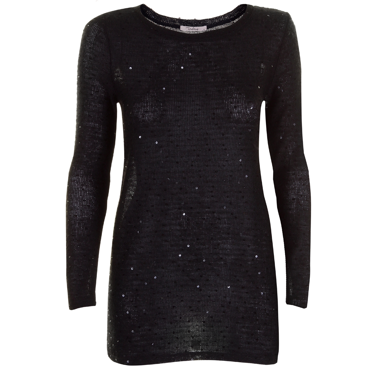 Darling Black Amber Knit Tunic