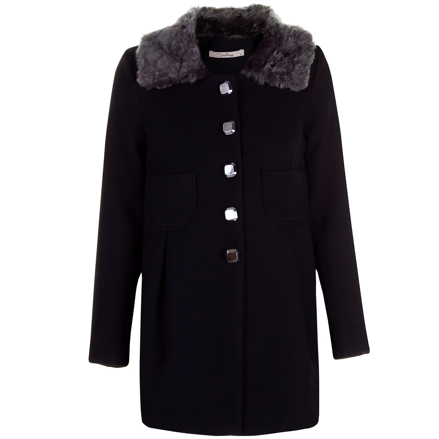 Darling Black Angelina Coat