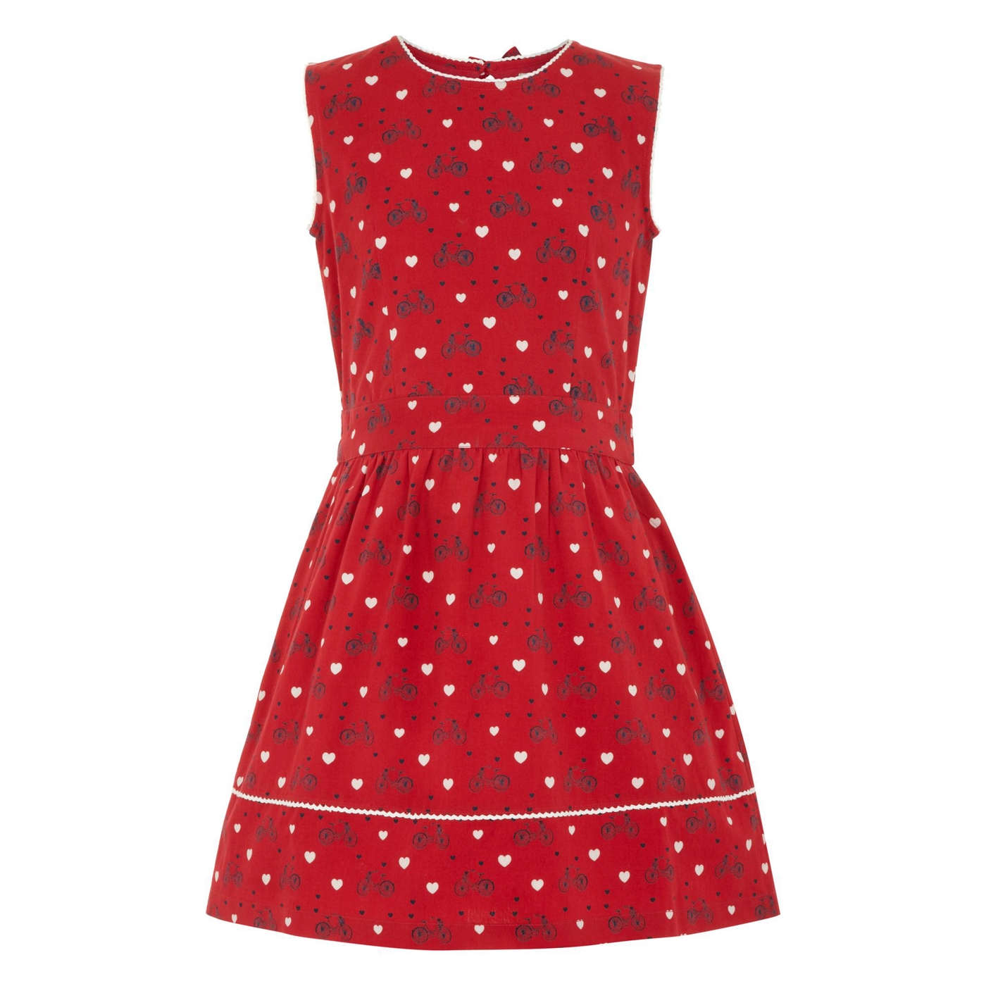 Yumi Girl Red Bike sundress