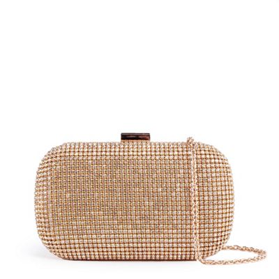 gold clutch bag debenhams