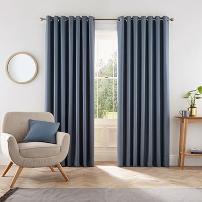 Blue Bedroom Helena Springfield Ready Made Curtains Sale