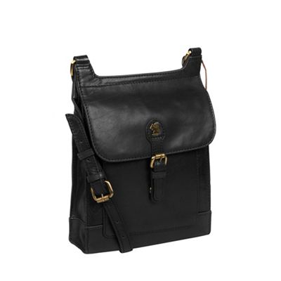 Conkca London Black &#39;Sasha&#39; handcrafted leather bag | Debenhams