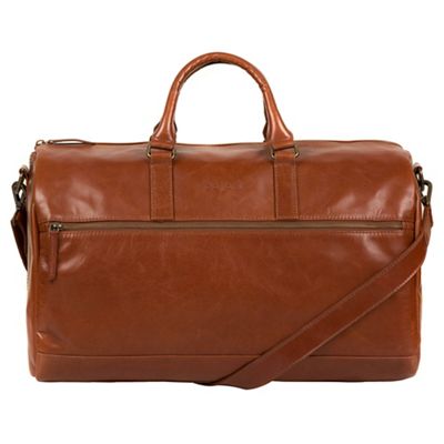 debenhams mens leather holdall