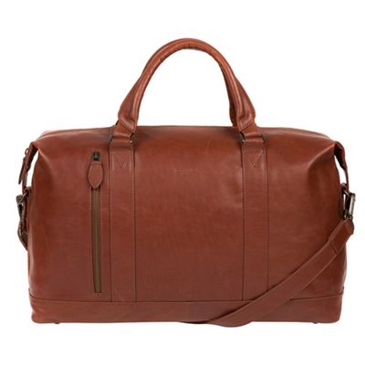 mens leather holdall debenhams