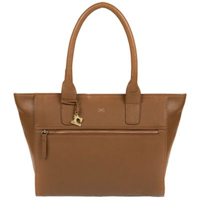 debenhams tan leather handbags