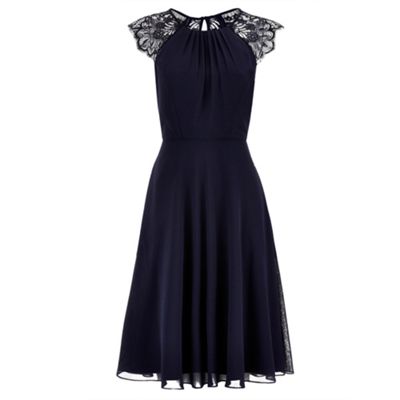 Monsoon Blue Bluebell short dress- | Debenhams